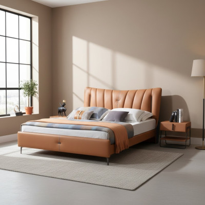 Double bed, matrimonial bed, designer bed NEW 180x200cm, designer upholstered bed, bed