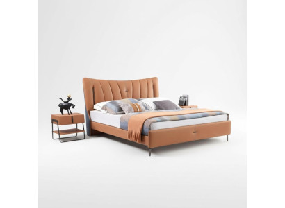 Double bed, matrimonial bed, designer bed NEW 180x200cm, designer upholstered bed, bed