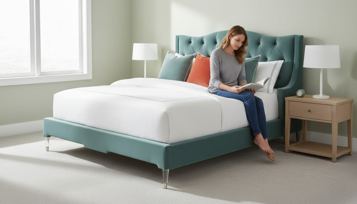 Chesterfield beds bedroom leather bed upholstery design luxury double hotel
