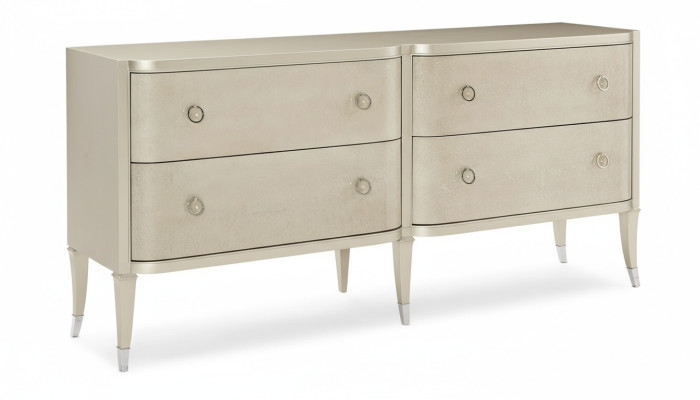 Modern chest of drawers luxury Italian design furniture upholstery wood console sideboard low