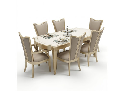 Design luxury wood table dining room furniture dining tables hotel furnishings table 180x90