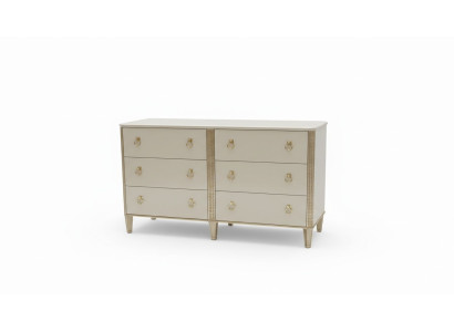 Sideboard 160 cm dresser bedroom furniture wood legs multifunctional modern