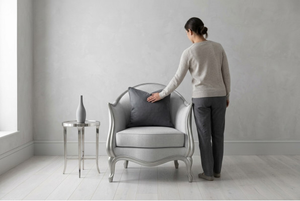 Designer chair upholstered sofa 1-seater relax armchair TV armchair club lounge