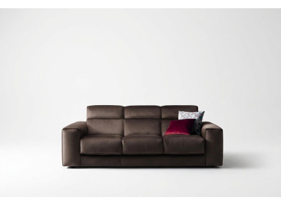 Luxury furniture living room sofas sofa 3-seater modern solid wood Italian style