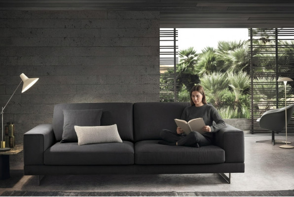 Luxury living room sofas sofa 3-seater modern couch Italian furniture alfitalia