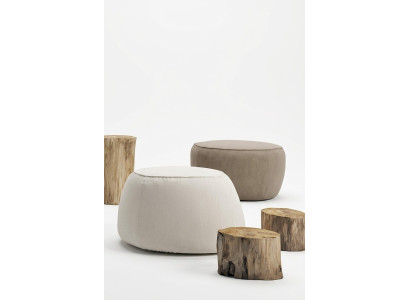 Stool Ottoman Pouf Puff Lounge Pouf Footstool Ottoman Velvet 50x67cm Textile