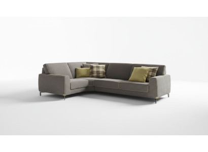 Italian corner sofa couch sofas corner set furniture fabric textile