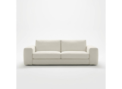 Living room upholstered furniture sofas fabric wood luxury Alfitalia design sofa 3-seater
