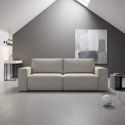 Couch Textile Relax Three-Seater Sofa 3-Seater Design Sofas Upholstery alfitalia New