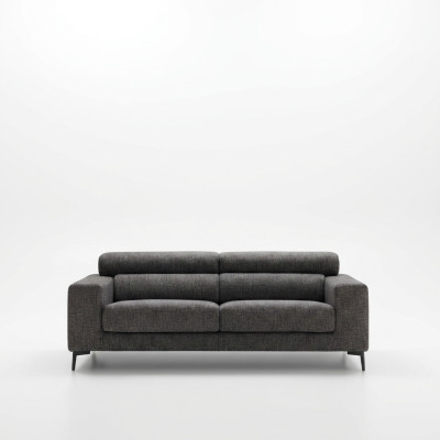 Modern 3-seater Sofa Room Furniture Gray Design Three-seater Couch Upholstered Sofa