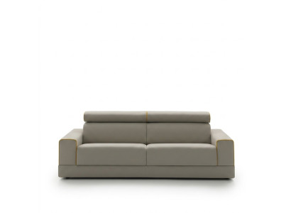 Design gray sofa, 3-seater living room fabric couch sofa upholstery sofas alfitalia