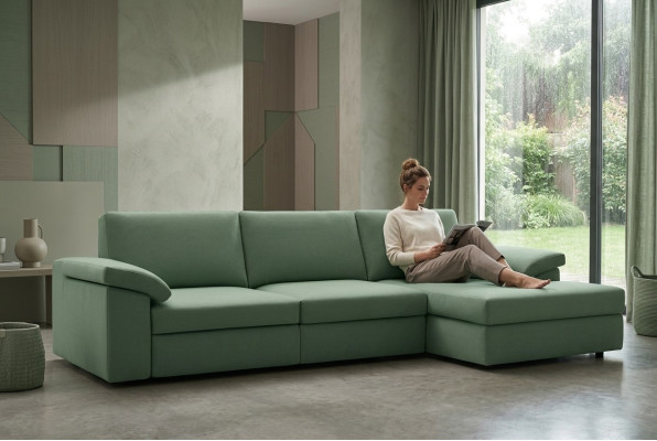 Sectional sofa Italian sofas couch couches set furniture fabric alfitalia
