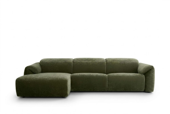 Fabric sofa couch living landscape sofa seat corner sofa L-shape Italy new