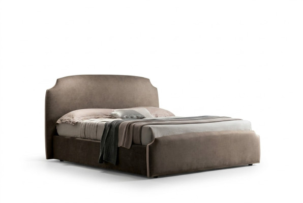 Luxury double bedroom textile beds 200x200 bed upholstered bed Italian furniture