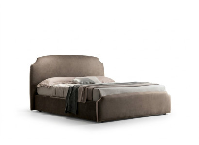 Luxury double bedroom textile beds 200x200 bed upholstered bed Italian furniture