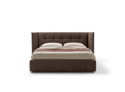 Double bed Bed Marriage bed Design Luxury Upholstered bed Designer bed Textile Beds