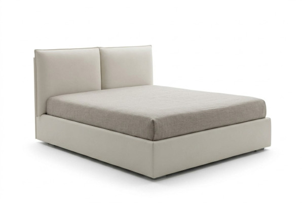 Upholstered Double Beds Wood Design Luxury Bed Bedroom Italian Textile