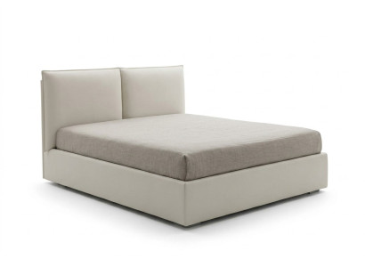 Upholstered Double Beds Wood Design Luxury Bed Bedroom Italian Textile