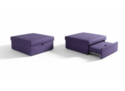 Stool Design Upholstered Footstool Ottoman Seat Textile Chaise Club Lounge Pouf
