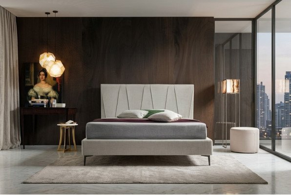 Luxury hotel beds, bedrooms textile 140x200cm bed cushion design Italy