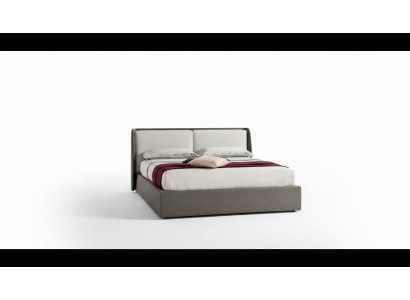 Bed textile upholstery bedroom 180x200 design double bed leather bed beds new