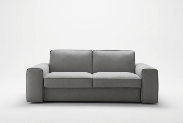 Three-seater couch upholstered design sofa modern 3-seater sofas room furniture gray seat