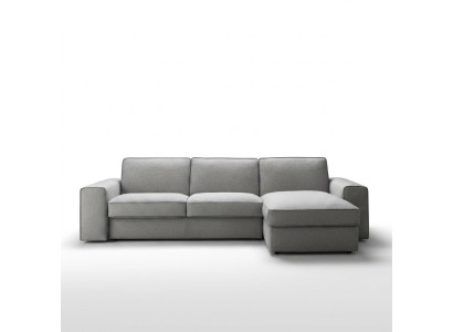 Modern luxury corner textile wood sofa L-shape alfitalia design upholstery living room