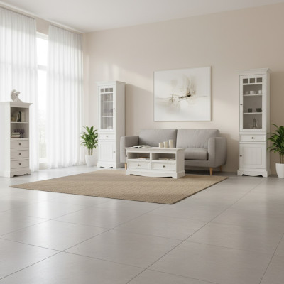 Living room set: display cabinet, bookshelf, sideboard, wall units, dressers, design 3-piece set, new.