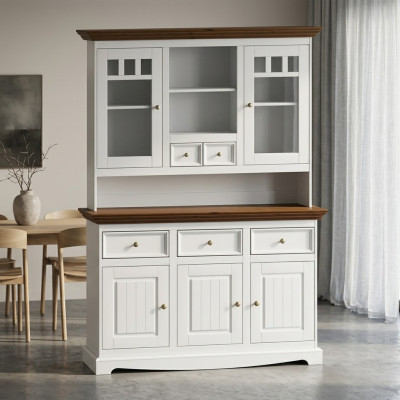 Living Room Shelf Luxury Wood Design Dresser Sideboard Low Cabinet Wardrobe New