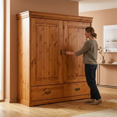 Wardrobe bedroom shelves shelving cabinets wood multipurpose wardrobe furniture