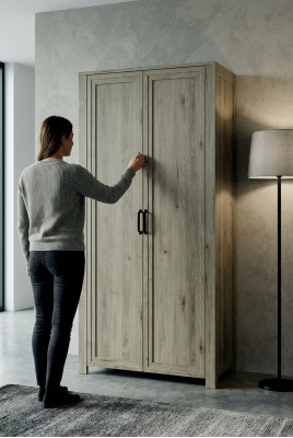 Bedroom Classic Modern Style Wardrobe Living Room Wooden Closet