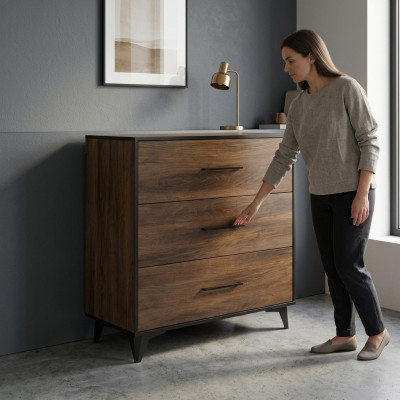 Wardrobe Living Room Shelf Luxury Loft Design Dresser Sideboard Lowboard New