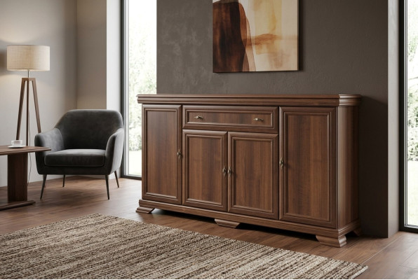 Country-style furniture cabinet dresser sideboards cabinets classic wood sideboard