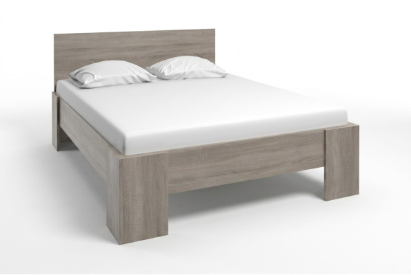 Luxury design furniture bedroom wooden bed country house style beds double wood