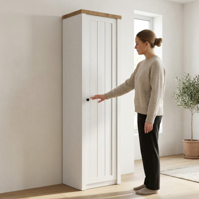 Wardrobe Closet Wall Unit Bedroom Youth Room New Country House