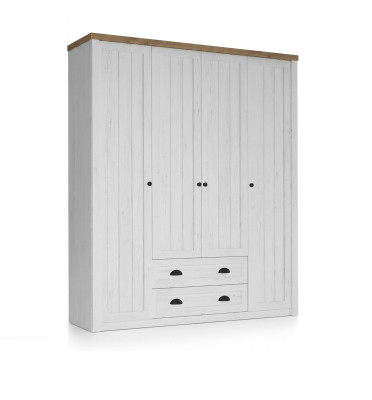 Modern style wardrobe closet wooden coat rack bedroom Art Deco