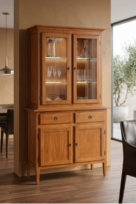 Arrange glass cabinets, new classic cupboard, sideboard cupboard, shelf, display cabinet.