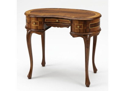 Secretary desk office desks solid wood furniture Italy antique style