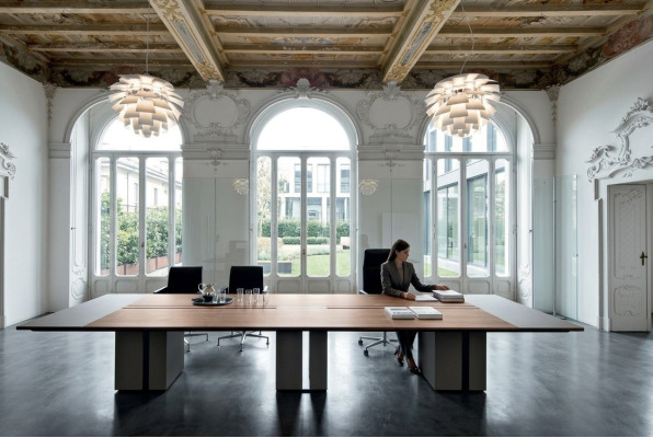 Law Firm Wood Design Office Furniture Meeting Tables Conference Table Modern