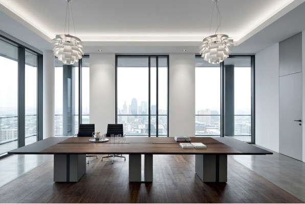 Law Firm Wood Design Office Furniture Meeting Tables Conference Table Modern