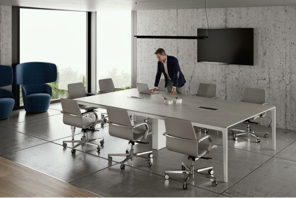 Conference table office furniture meeting conference table 240cm xxl furnishings tables