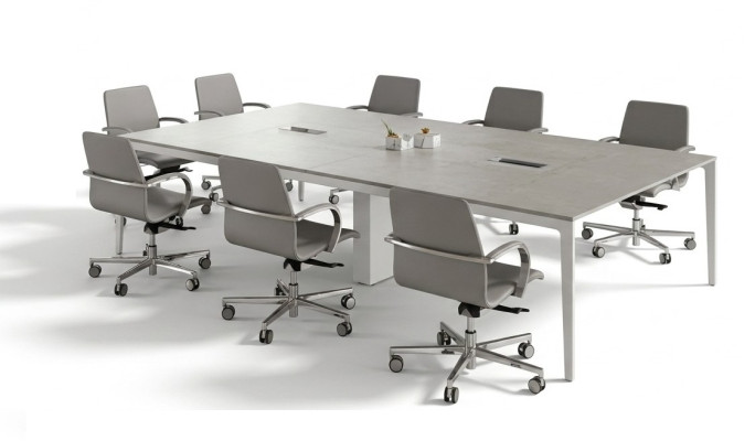 Conference table office furniture meeting conference table 240cm xxl furnishings tables