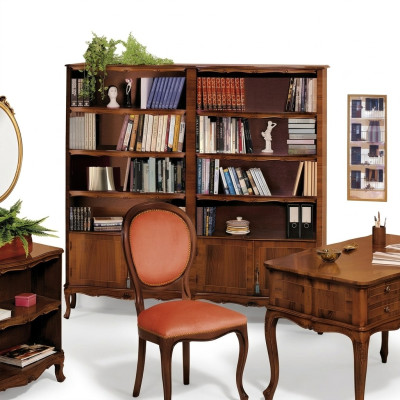 Office furniture set complete office desk office cabinet solid wood real wood Italy