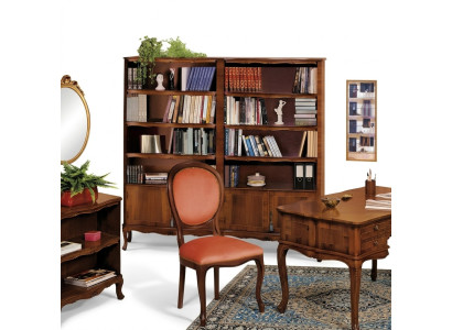 Bookshelf Wooden Shelf Free-Standing Office Shelf Elegant Brown Bookshelf New