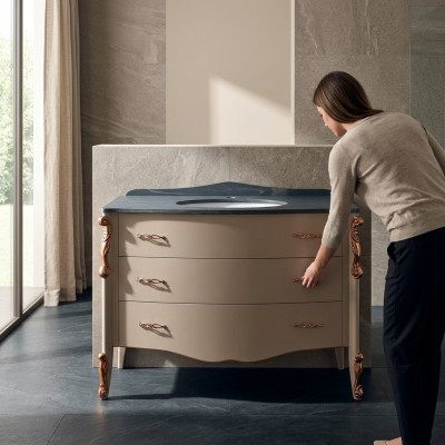 Bathroom furniture vanity unit washbasin 122cm cabinet bathroom furniture bath