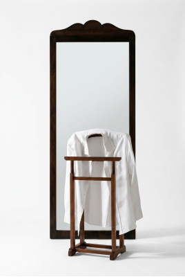 Clothes hanger stand wooden coat rack solid furniture wardrobe solid wood