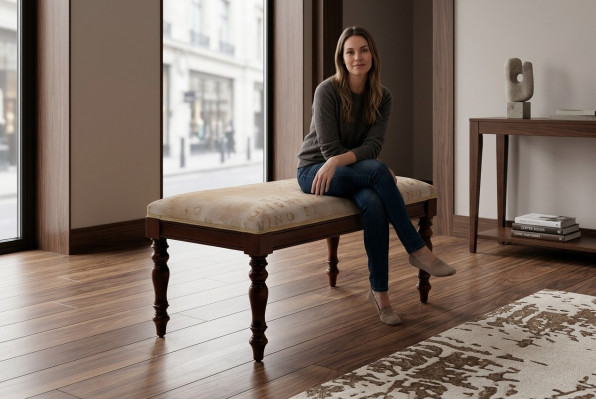 Pouf New Upholstered Stool Seat Stool Pouf New Stool Bench Seat Footstool Ottoman