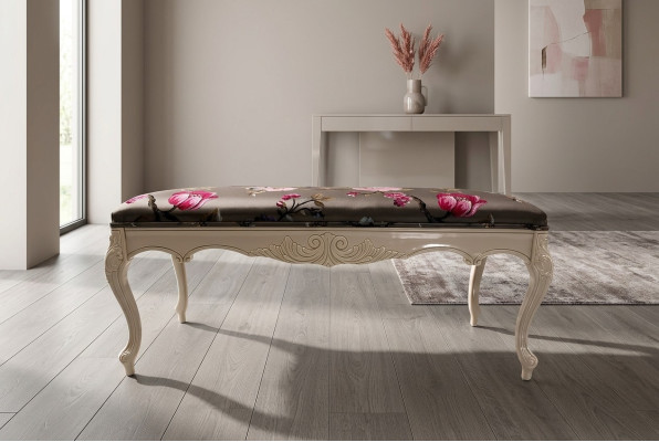 Stool Sofa Pouf Cushion Side Stool Footstool Ottoman Seat Bench Art Deco New