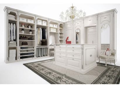Walk-in Closet Luxury Classic Wardrobe Dressing Room Custom-Made