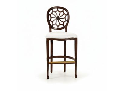 Upholstered Chairs Lounge Club Luxury Wood Armchair Design Chair Bar Stool Barstool